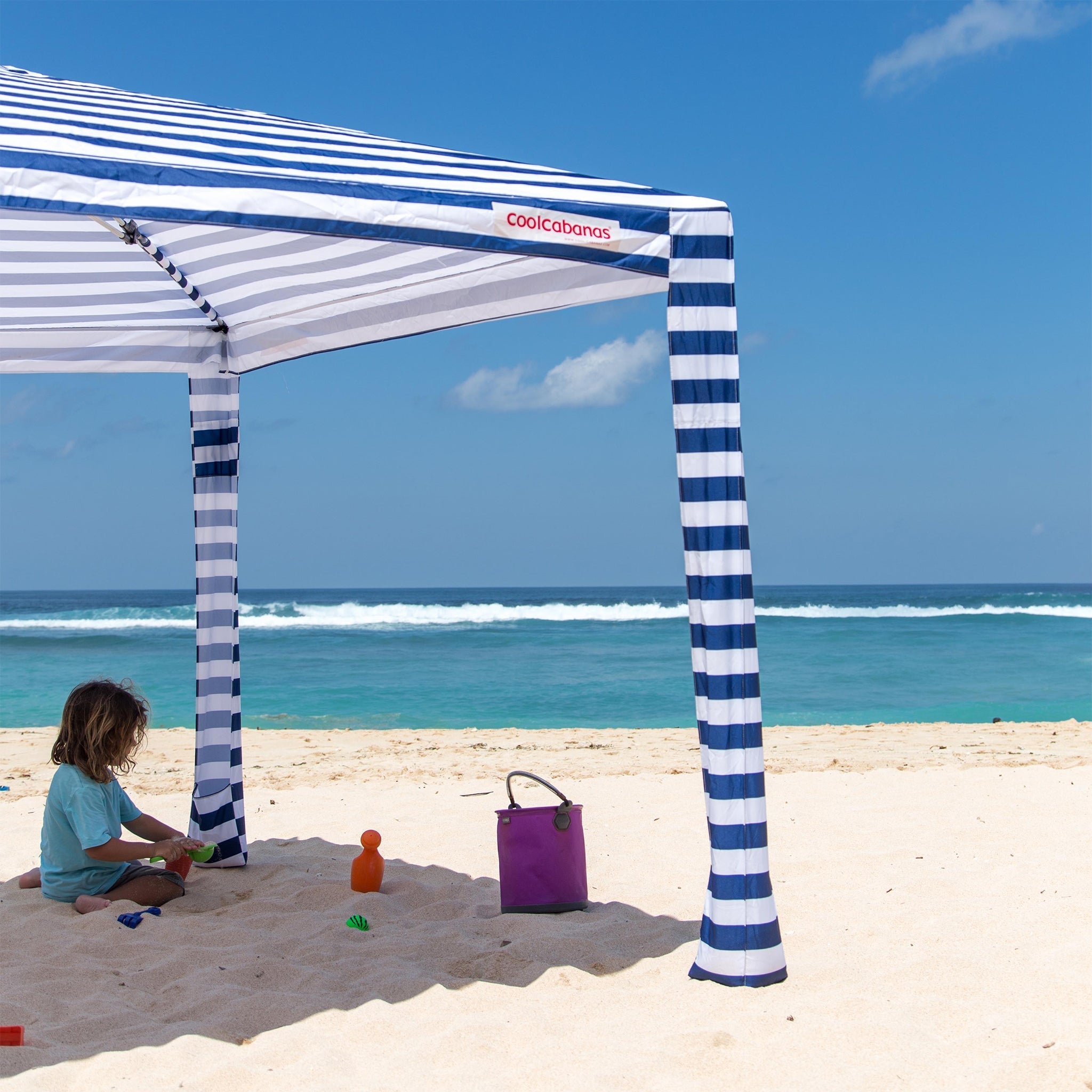 COOLCABANA 5 - Navy Stripes