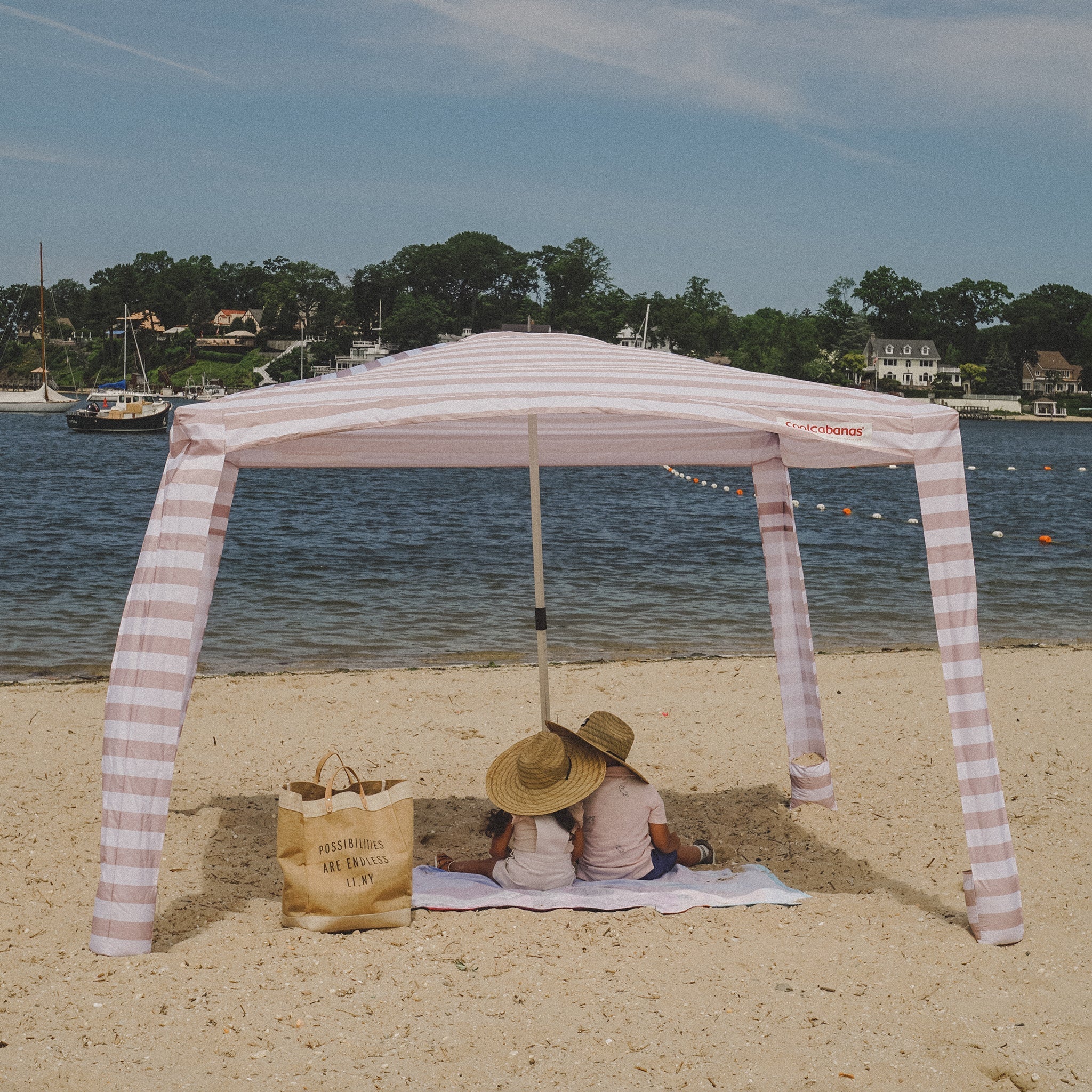 COOLCABANA 5 - Beige Stripes