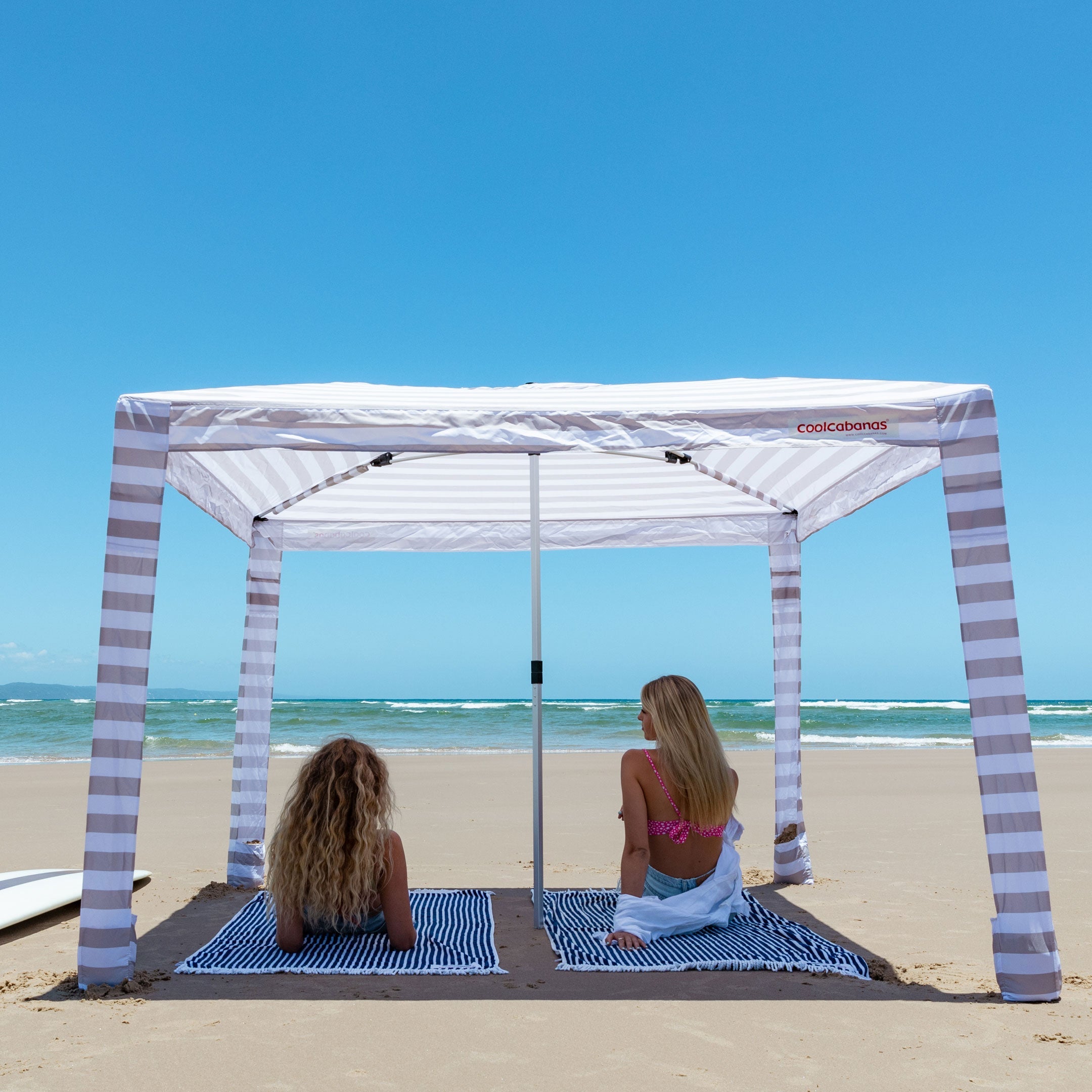 COOLCABANA 5 - Beige Stripes